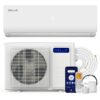 DELLA Versa Series 9000 BTU Mini Split Air Conditioner Work with Alexa 19 SEER2 Cools Up to 400 Sq.Ft Energy Efficient Ductless Inverter System, Heat Pump Pre-Charged and 16.4ft...