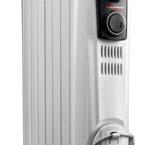De'Longhi Dragon Oil Filled Radiator Heater, 1500W Electric Space Heater for indoor use, portable room heater, programmable timer, full room heater with safety features, TRD40615T