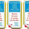 Dry-Brik® II Desiccant Blocks - 3 Blocks (1 Pack of 3 Blocks)| Replacement Moisture Absorbing Block for the Global II and Zephyr by Dry & Store | Hearing Device Dehumidifiers