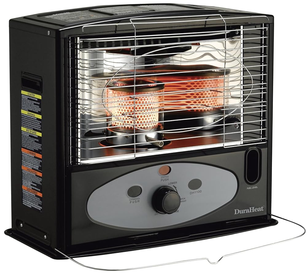 Dura Heat DH1100 Radiant Kerosene Heater, Black Dura Heat DH1100 Radiant Kerosene Heater, Black
