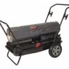 DYNA-GLO Kerosene Forced Air Heater, 13.0 gal, 1.30 GPH, BtuH Output 180,000, 4200 sq. ft.