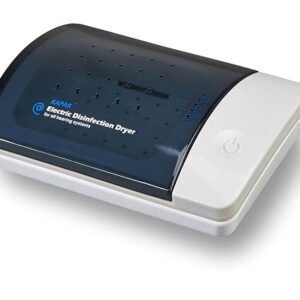 Electronic Kapak Ultra Violet C clean hearing aid dryer and dehumidifier automatic dry case