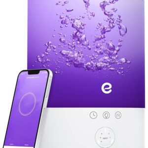 Esemoil Cool Mist Humidifiers for Bedroom Large Room, 2.5L Smart WiFi Baby Air Humidifier with Top-Fill & 28dB Quiet, 24H Ultrasonic Diffuser for Plants, 8 Color Light, Voice...