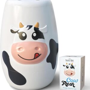 Fridge Deodorizer Odor Eliminator for Fridge, Cow Cute Kitchen Accessories - Baking Soda Fridge Odor Eliminator - Refrigerator Deodorizer Odor Eliminator -Baking Soda Odor...