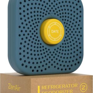 Fridge Deodorizer Odor Eliminator - Refrigerator Deodorizer More Effective Than Baking Soda - Activated Charcoal Fridge And Freezer Air Freshener - Natural Smell, Moisture &...