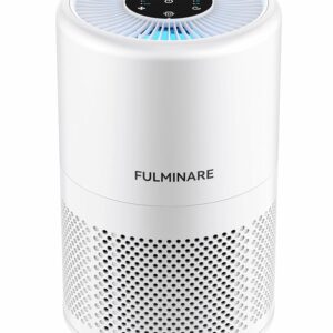 FULMINARE Air Purifiers for Home Large Room, 1095 Ft² Coverage, H14 True HEPA Air Purifier for Bedroom, Pets, Smokers, PM2.5, VOCs... 14 Air Cleaner with Auto Variable...