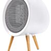 GAIATOP Space Heater, 1000W Energy Efficient Space Heater for Indoor Use, 3 Mode PTC Fast Heating Ceramic Electric Heater, Overheating & 45°Tip-Over Protection Portable Heater...