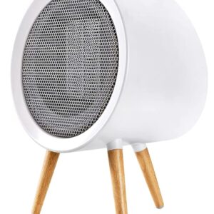 GAIATOP Space Heater, 1000W Energy Efficient Space Heater for Indoor Use, 3 Mode PTC Fast Heating Ceramic Electric Heater, Overheating & 45°Tip-Over Protection Portable Heater...