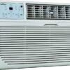 GARRISON 2477813 R-410A Through-The-Wall Heat/Cool Air Conditioner with Remote Control, 9000 BTU, White