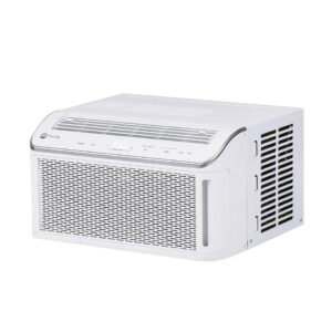 GE Profile Ultra Quiet Window Air Conditioner 8,200 BTU, WiFi Enabled, Ideal for Medium Rooms, Easy Installation with Included Kit, 8K Window AC Unit, White