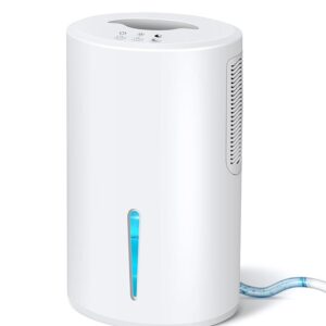 Gocheer Dehumidifiers for Home for Room,800 sq ft Dehumidifier with Drain Hose for Basement,68 OZ Small Dehumidifier for Bedroom Bathroom RV Closet with Auto Shut Off,7 Colors...