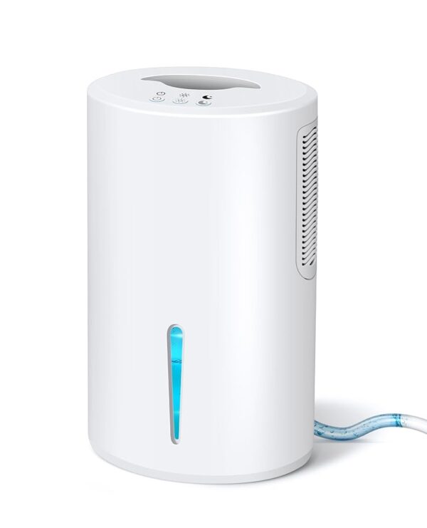 Gocheer Dehumidifiers for Home for Room,800 sq ft Dehumidifier with Drain Hose for Basement,68 OZ Small Dehumidifier for Bedroom Bathroom RV Closet with Auto Shut Off,7 Colors...