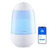 GoveeLife Smart Mini Humidifier for Baby Nursery, Top Fill Cool Mist Humidifier with Scent Diffuser & Nightlight, Built-in Sensor, Works with Alexa, Ultrasonic Humidifiers for...