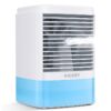 HiCOZY Air Cooler with 2 Ultrasonic Mist Levels & 3 Fan Speeds, Evaporative Air Cooler with Detachable 650ml/23oz Water Tank, 3-in-1 Portable Air Cooling Fan Humidifier for...