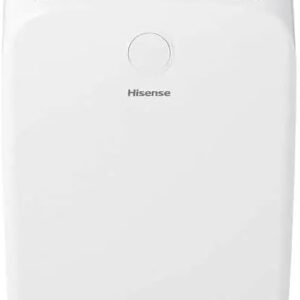 Hisense Portable Air Conditioner | White Ventilation | WIFI | 8000-BTU | 9000-BTU Heating | 115 Volts | Timer | 4 Comfort Modes | Remote Control | Double Hose (Reconditioned)