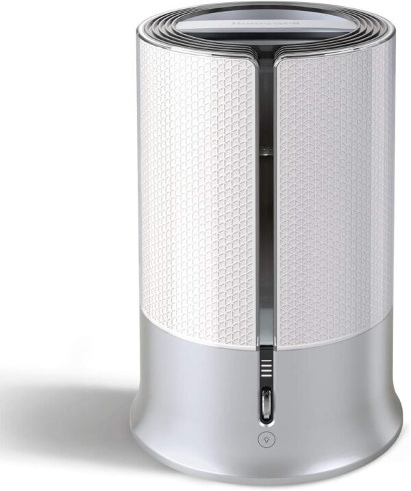 Honeywell Designer Series Cool Mist Humidifier for Medium Room, Bedroom, Kids Room, or Nursery. Ultra-quiet, Auto Shut Off, Easy to Fill and Clean - White, HUL430W