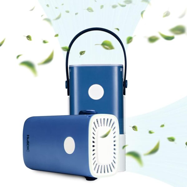 HubiCare Multipurpose Deodorizer │Air Ionizer with Negative Ion to Remove Odors in Refrigerator, Shoe Closet, Bathroom, Wardrobe, Car, and Pet Litters │ Portable Air Purifier...