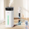 Humidifier Large Room 5.3Gal/20L - Cool and Warm Mist Humidifiers for Home 3000 sq ft, Air Humidifiers for Bedroom with Diffuser&Extended Tube, Whole House Humidifiers for...