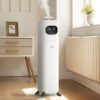 Humidifiers for Bedroom Large Room, 2.3Gal/9L Quiet Humidifiers for Bedroom with Timer, 360°Nozzle, Aroma Box, 3 Speed Ultrasonic Cool Mist Humidifier with Humidistat for Baby...