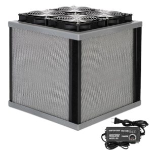Indoor Air Purifier for Large Homes up to 3400ft² - CADR 440cfm, Detachable & Portable - Fits in 20" Suitcase