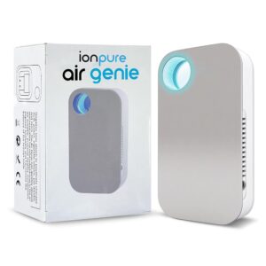 Ion Pure Plug In Air Purifier for Home | Negative Ion Technology for Allergen and Odor Reduction No Filter Compact, Quiet Operation Air Ionizers for Home Kitchen, Bedroom,...