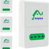 Ionizer Air Purifier Plug In, Air Ionizer with Negative Ion Technology Output 34 Million Anions/Sec,Negative Ion Air Purifier for Home Cleanse: Pet Odors, Various Smell, Dust,...