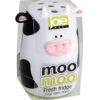 Joie Moo Moo Fresh Freezer & Fridge Deodorizer, Baking Soda Holder Odor Eliminator, 1 Count