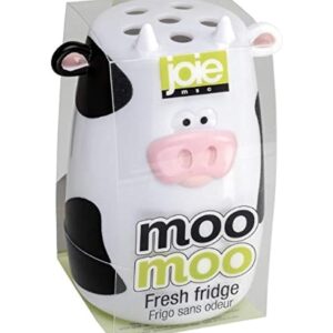 Joie Moo Moo Fresh Freezer & Fridge Deodorizer, Baking Soda Holder Odor Eliminator, 1 Count