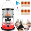 Kerosene Heater & Stove, Kerosene Heater for Indoor Use, 9000 BTU, Outdoor Camping Portable Kerosene Heater Camp Tent Heater for Ice Fishing, Hunting, Hiking, Survival Emergency...