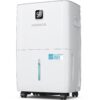 Kesnos 80 Pints Energy Star Dehumidifier for Home & Basement with Drain Hose, Front LED Display and 1.06 Gal Water Tank, Ideal for Spaces up to 5,500 Sq. Ft., Featuring Auto...