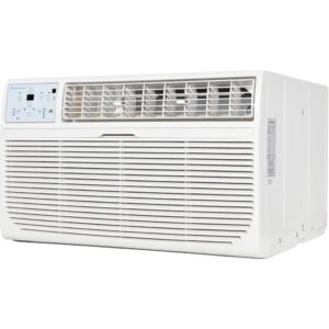 Keystone 10,000 BTU Wall Mounted Air Conditioner with Supplemental Heat and Dehumidifier, 230V, Wall AC with Remote Control for Small and Medium Sized Rooms up to 450 Sq.Ft.,...