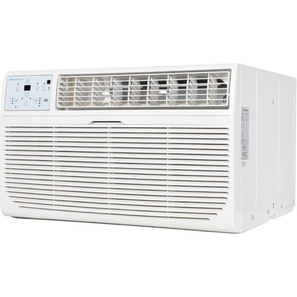 Keystone 10,000 BTU Wall Mounted Air Conditioner with Supplemental Heat and Dehumidifier, 230V, Wall AC with Remote Control for Small and Medium Sized Rooms up to 450 Sq.Ft.,...