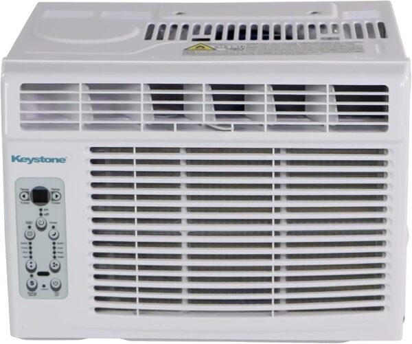 Keystone 5,000 BTU Window Air Conditioner and Dehumidifier, Window AC Units for Apartment, Living Room, Bathroom, and Small Rooms up to 150 Sq.Ft., Quiet Window Air Conditioners...