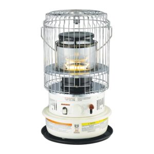 KW-12 Kero-World Compact Convection Style Kerosene Wick Heater, 10500 BTU