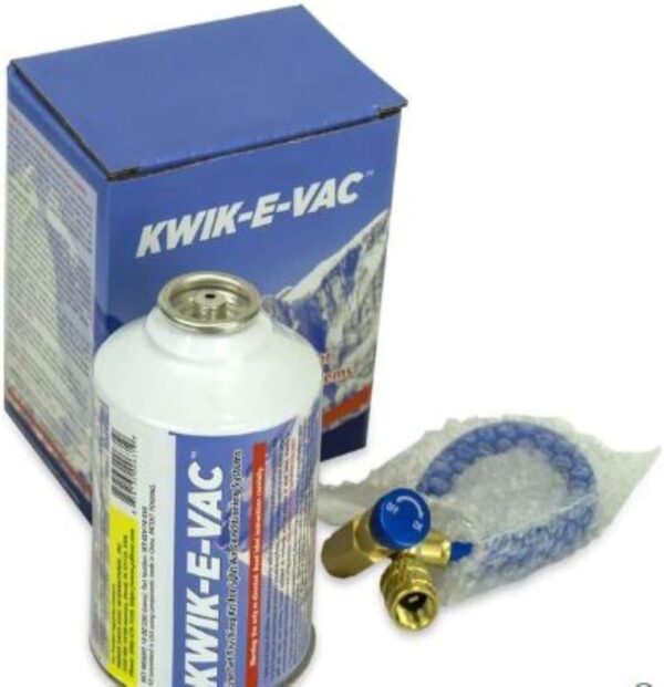 KWIK-E-VAC Line Set Flushing Kit Installation Simplifier for Mini Split Air Conditioning Systems