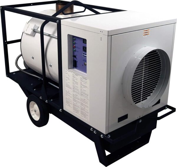 LB White Foreman 230 Indirect-Fired Heater W/Thermostat — Diesel Heater for Commercial & Industrial — 230,000 BTUH, Vented