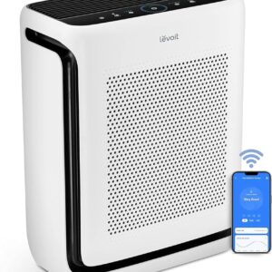 LEVOIT Air Purifiers for Home Large Room Up to 1800 Ft² in 1 Hr with Washable Filters, Air Quality Monitor, Smart WiFi, HEPA Sleep Mode for Allergies, Pet Hair, Pollen in...