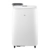 LG 10000 BTU SACC(14000 ASHRAE) Portable Air Conditioners with Dual Inverter Cools 450 Sqft Ultra Quiet & Easy Install WiFi App Medium & Large Room Air Conditioner AC Unit Home...