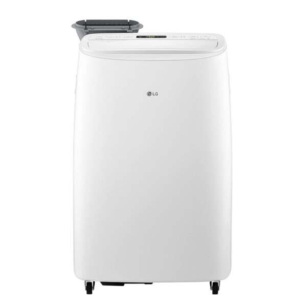 LG 10000 BTU SACC(14000 ASHRAE) Portable Air Conditioners with Dual Inverter Cools 450 Sqft Ultra Quiet & Easy Install WiFi App Medium & Large Room Air Conditioner AC Unit Home...