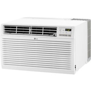 LG 11,800 BTU Through the Wall Air Conditioner, 115V, Cools up to 530 Sq. Ft. for Bedroom, Living Room, Apartment, with Remote, 3 Cool & Fan Speeds, Universal design fits most...