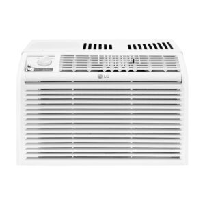 LG 5000 BTU Window Air Conditioners [2023 New] Easy Mechanical Control Ultra-Quiet Compact-size Cools Washable Filter 150 Sq.Ft. for Small Room AC Unit air conditioner Easy...