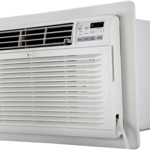 LG 9,800 BTU Through-the-Wall Air Conditioner, Cools 450 Sq.Ft. (18' x 25' Room Size), Electronic Control with Remote, 2 Cooling & Fan Speeds, 4-Way Air Deflection, Auto...