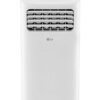 LG LP0624WFR Portable Air Conditioner w/Remote, Cools 250 Sq.Ft, Quiet Operation, 115V, 6,000 BTU (9700 ASHRAE), White
