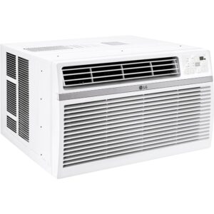 LG LW1424RD, 14000 BTU, White 14,000 Window Air Conditioner, 115V, 700 Sq.Ft. (25' x 28' Room Size), Quiet Operation, Electronic Control with Remote, 3 Cooling & Fan Speeds,...