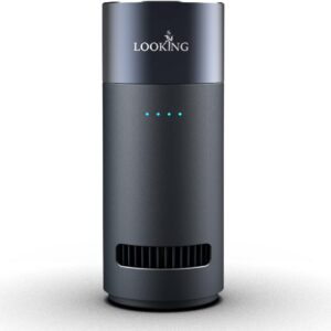 LKT Car Ozone Generator - Remove Smoke Odor from Car, Foul Smell from Bathroom, Odor Eliminator, Portable Ozone Machine, Air Purifier Deodorizer for Home, Office, Smoke, Car,...