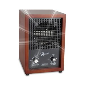 Mammoth Ion and Ozone Generator 3000 mg/hour, Adjustable up to 3,500 SqFt Ionizer & Deodorizer Ozone Odor Eliminator- Ozone Machine Wooden Design Ideal for Dust, Pollen, Pets &...