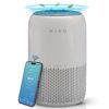 MIKO Air Purifier for Bedroom with 3-in-1 HEPA Filter & Sleep Mode, Whisper Quiet, Covers Up to 1200 ft, Smart Wi-Fi App Control - Removes Smoke, Allergens, Pets Hair, Dust,...