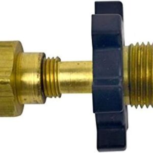 Mr. Heater Propane Bulk Cylinder Adapter with Handwheel, Regular, Brass
