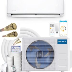 MRCOOL - DIY-12-HP-115B25 DIY 12k BTU 22 SEER Ductless Heat Pump Split System 3rd Generation - Energy Star 120v (DIY-12-HP-115B)