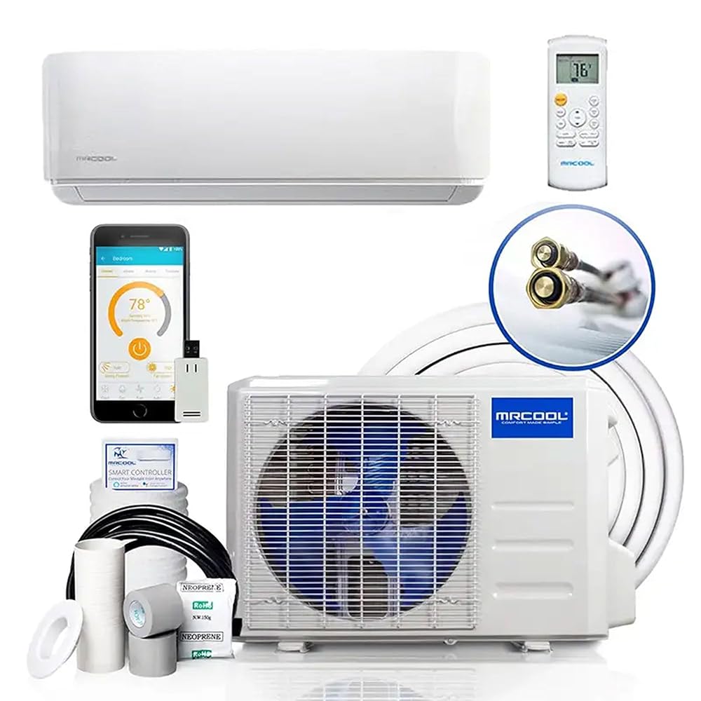 Mrcool DIY 12K BTU 4th Gen Energy Star Ductless Mini-Split Air Conditioner Mrcool DIY 12K BTU 4th Gen Energy Star Ductless Mini-Split Air Conditioner